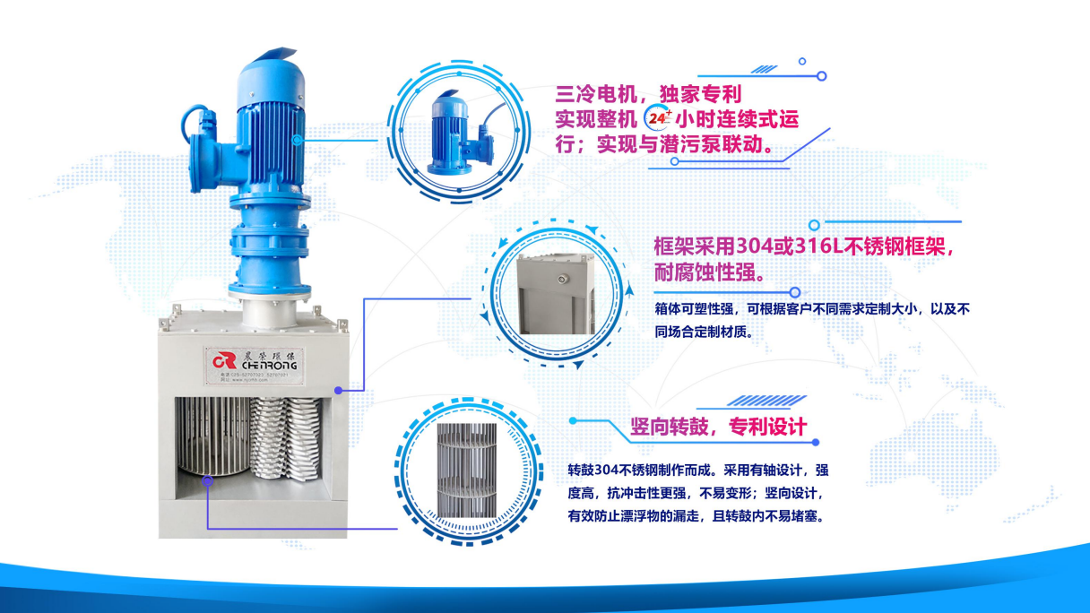 CRF系列粉碎型格栅特点？